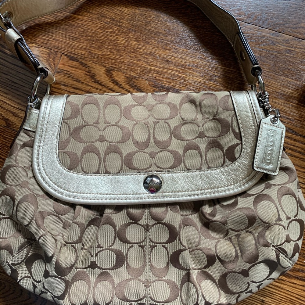 Coach signature bag